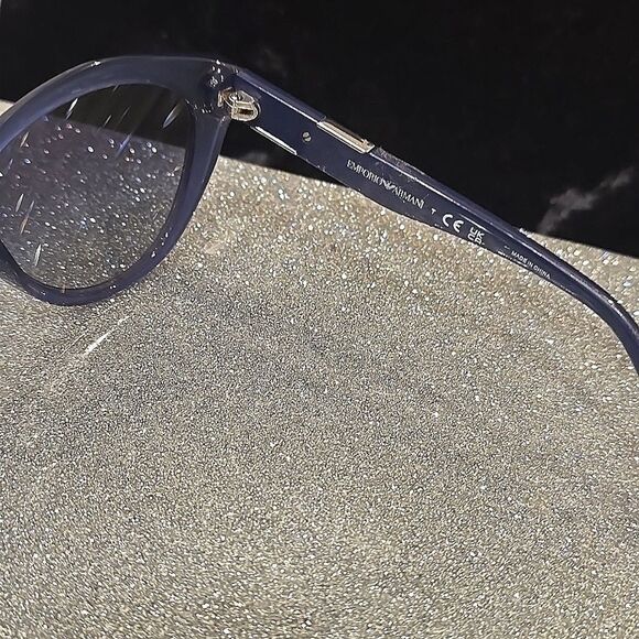 Emporio Armani Gradient Blue Butterfly Sunglasses main image 4